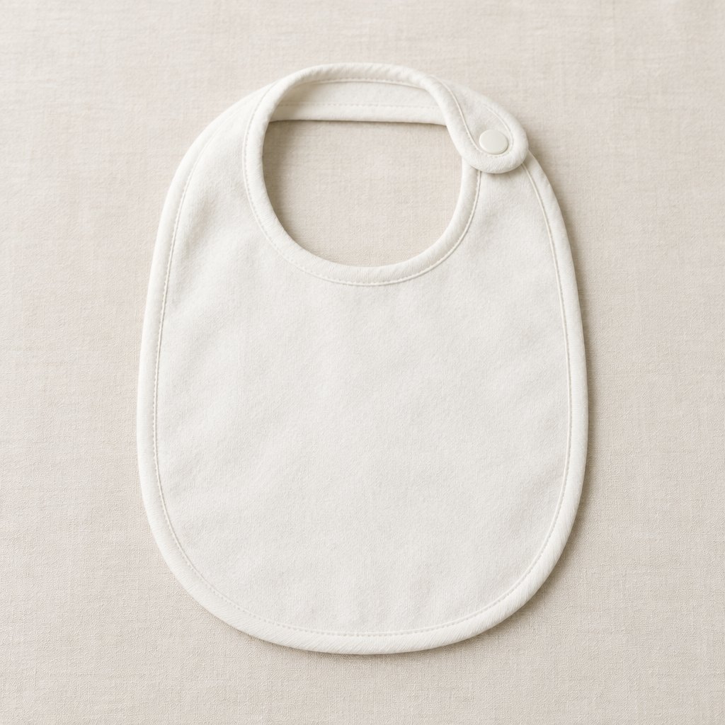 Bamboo Bib (Set of 3), plain