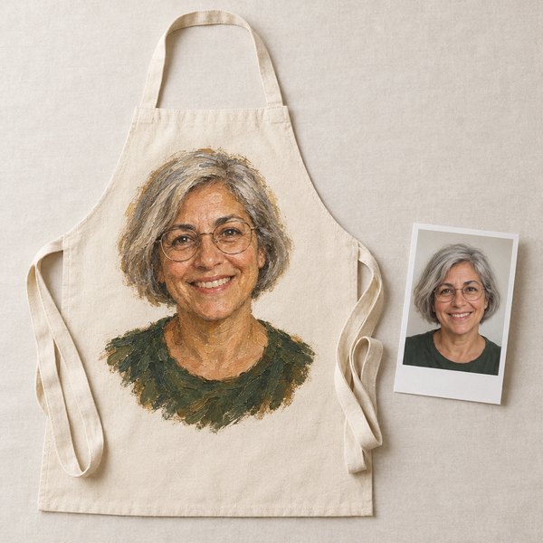 Cotton Canvas Apron