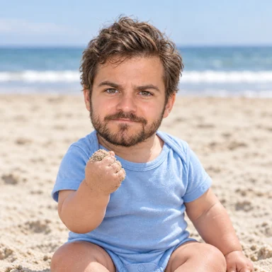 One photograph drawn as success kid