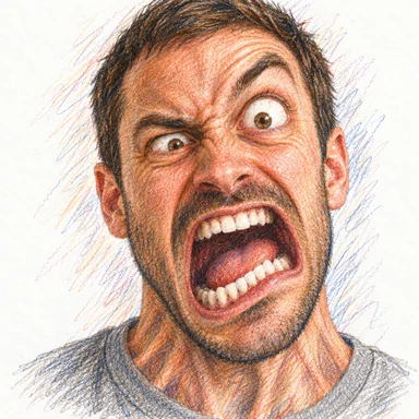 One photograph drawn as bilious